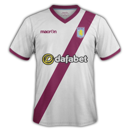 Aston Villa Away Kit 15/16