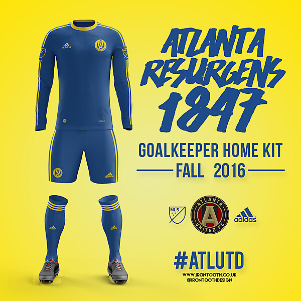 Atlanta United 2017 Goalkeeper Home Kit