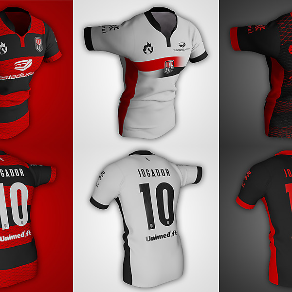 Atlético Goianiense | Home, Away and Third Shirts