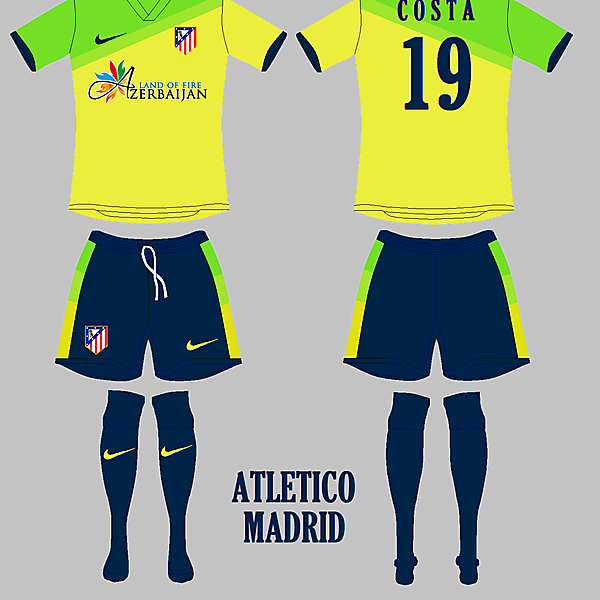 Atletico Madrid Away