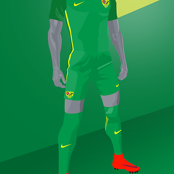 Atletico Vaslui x Nike Vapor - Away kit