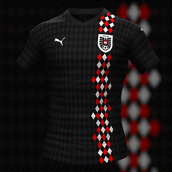 Austria Away Concept