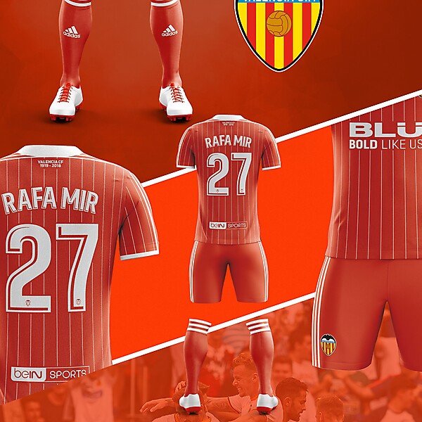 Away Fantasy Kit Valencia CF