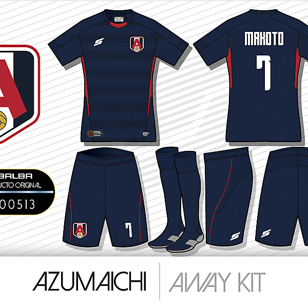 Azumaichi Away kit