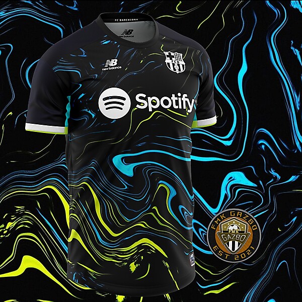 Barcelona - New Balance Third Kit Concept 