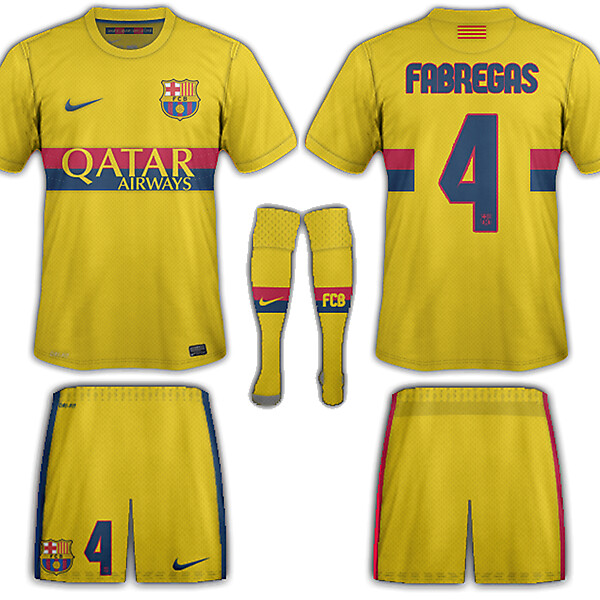 Barcelona away fantasy