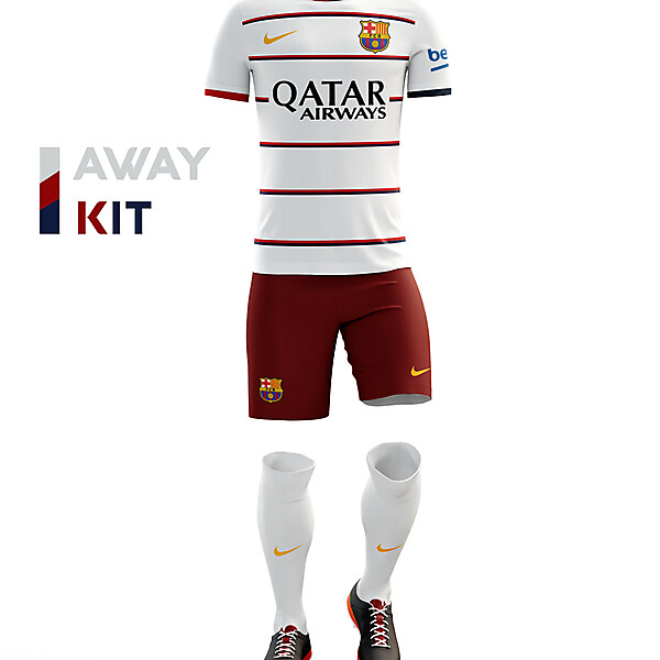 Barcelona away kit 16/17