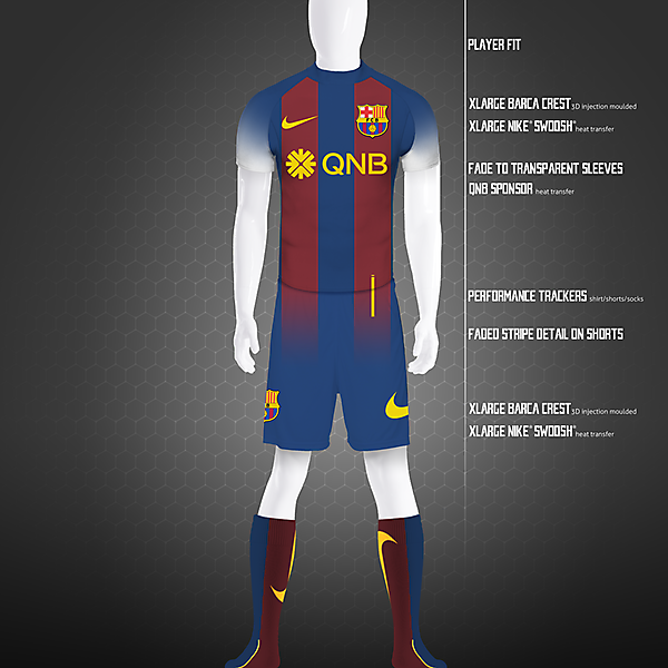 Barcelona FC 2020 Home Kit Concept - Nike