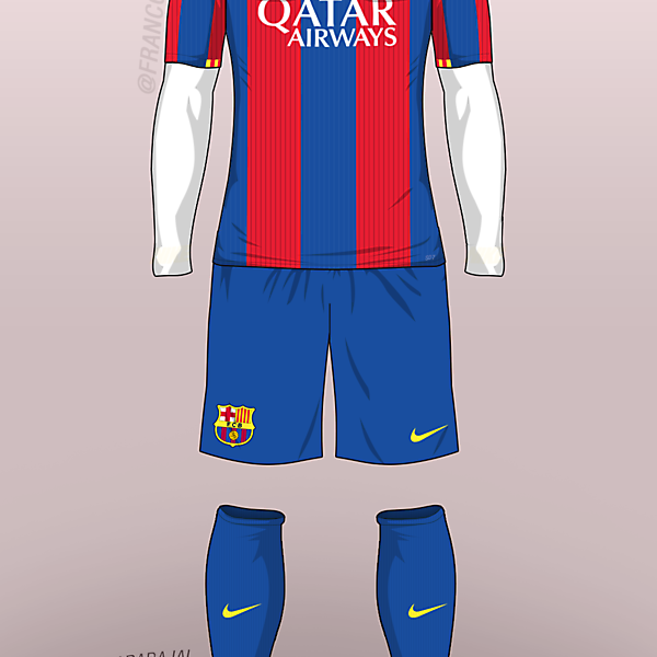 Barcelona Home 16/17 (Concept)