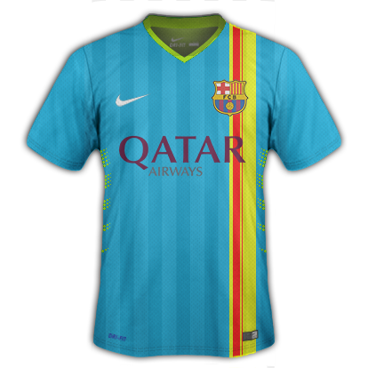 Barcelona Third kit.