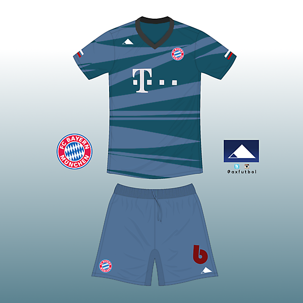 Bayern Munchen away home kit