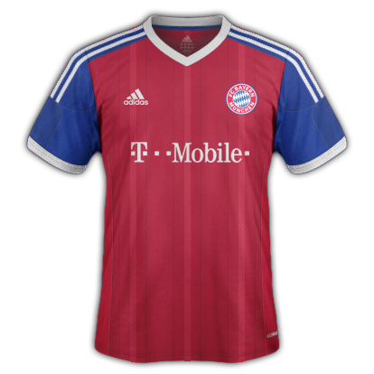 Bayern Munich Home kit 2015/16 with Adidas