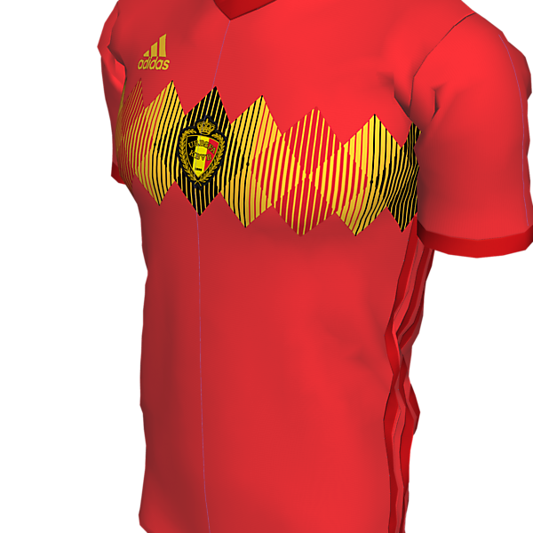 belgium home shirt redesigned