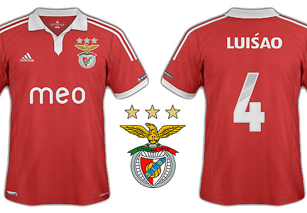 Benfica 2012-13 kits