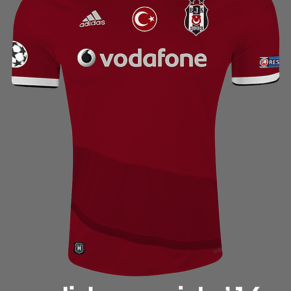 Beşiktaş 16/17 Third