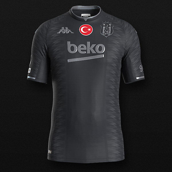beşiktaş jk ucl x kappa kombat pro