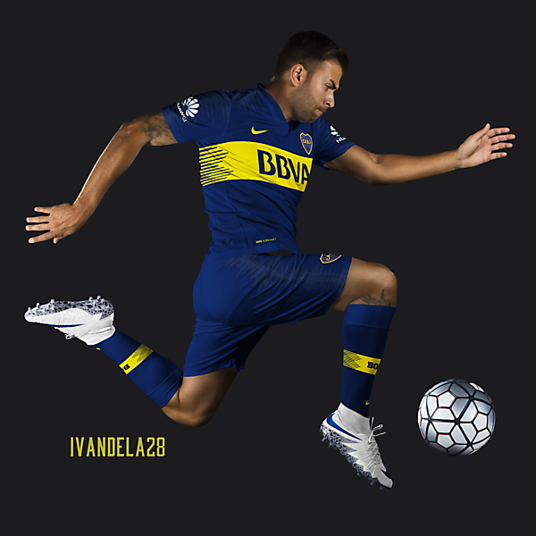 Boca Jrs Home Kit 18