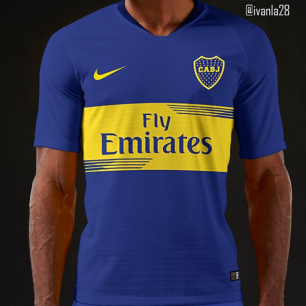 Boca Jrs Home Kit Nike