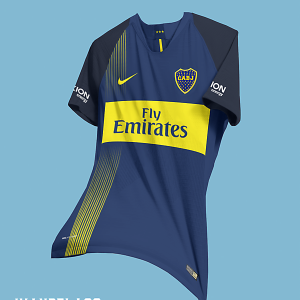 Boca Jrs Home Kit Nike