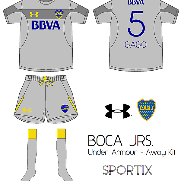 Boca Juniors - Away Kit By Under Armour