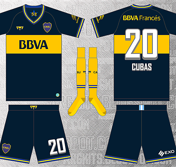 Boca Juniors - Home fantasy kit