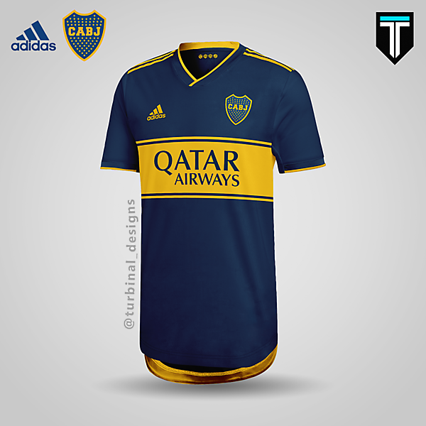 Boca Juniors x Adidas - Home Kit