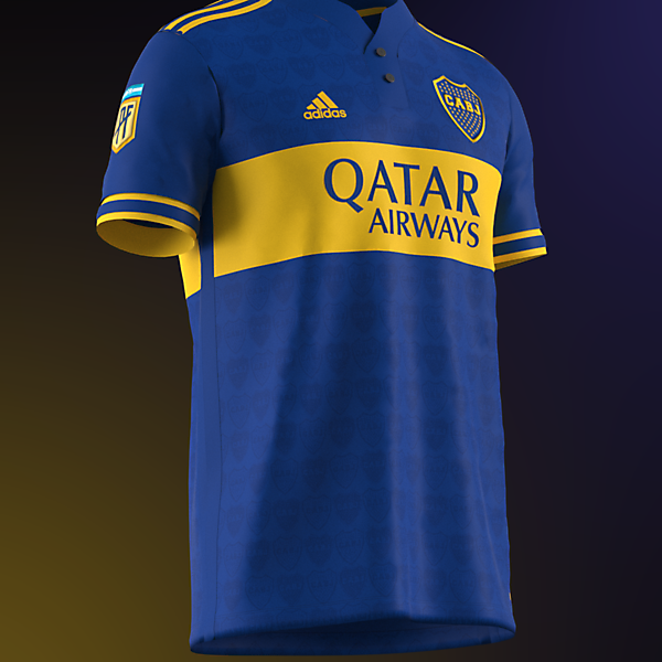 Boca Juniors X Adidas / Home Kit Concept