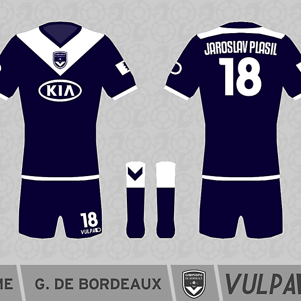 FC Girondins de Bordeaux Home Kit
