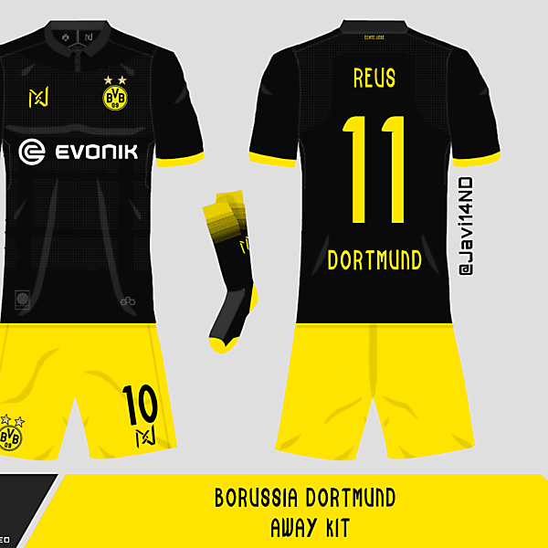 Borussia Dortmund Away Kit 