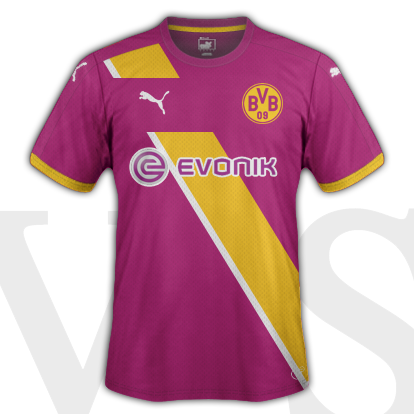 Borussia Dortmund Third Kit 2015/16 season with Puma