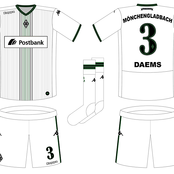 Borussia Mönchengladbach Home Kit