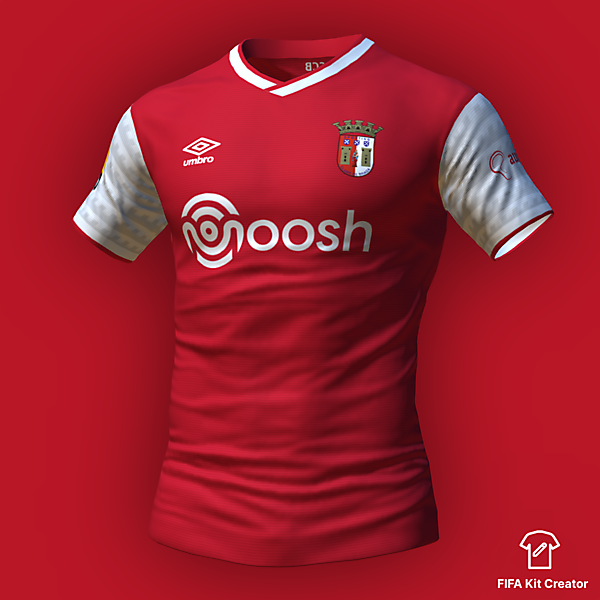 Braga x Umbro home concept