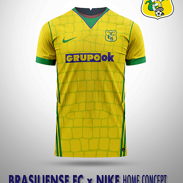 Brasiliense x Nike Home Conept