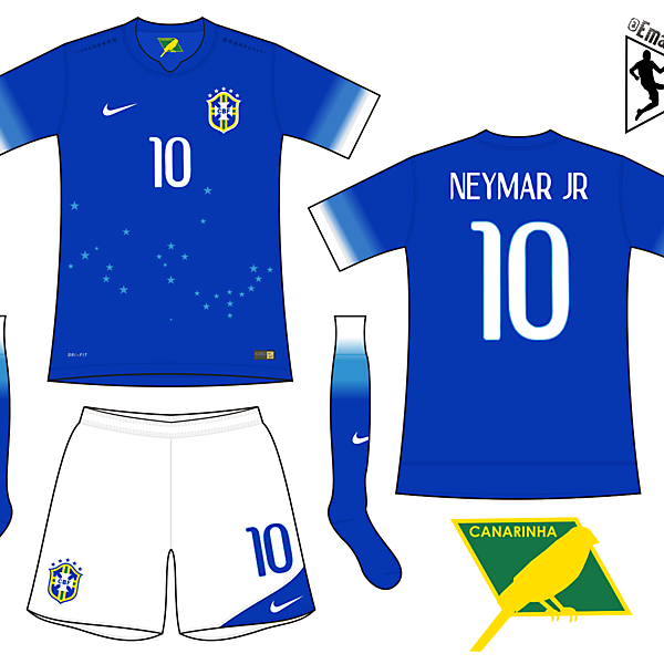 Brazil - Away kit