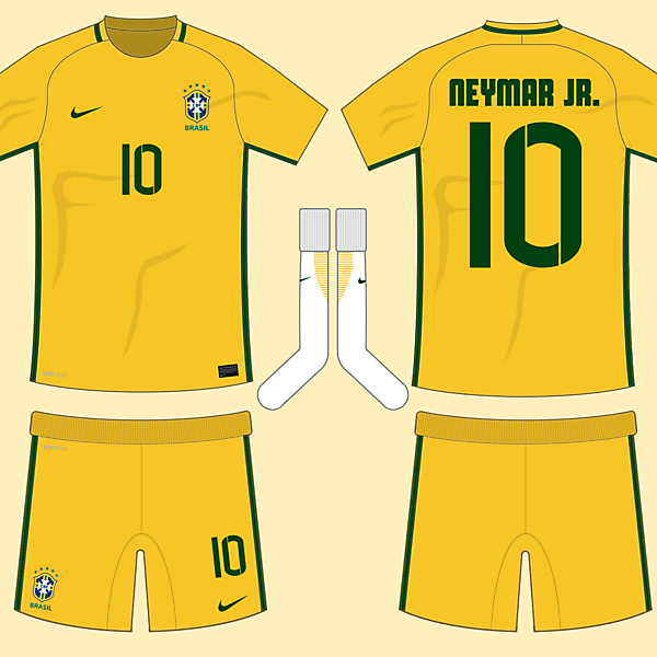 Brazil 2016-17 Home Kit (based on leaks)