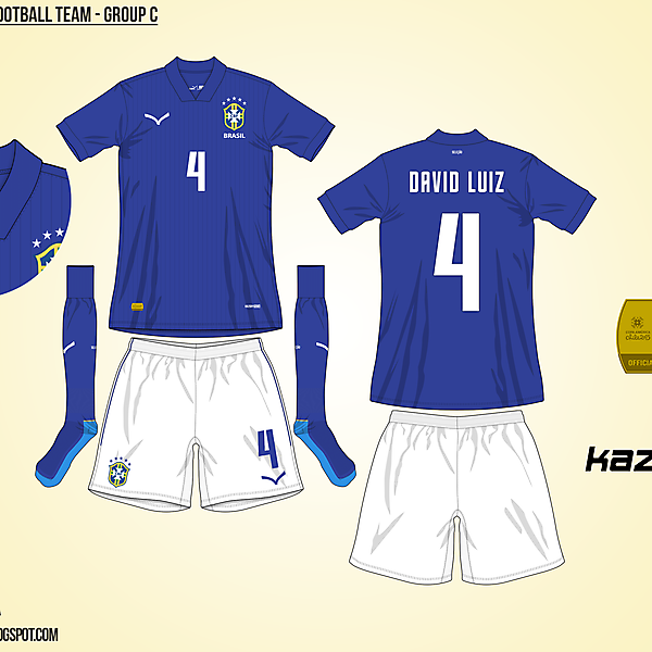 Brazil Away - Group C, 2015 Copa América