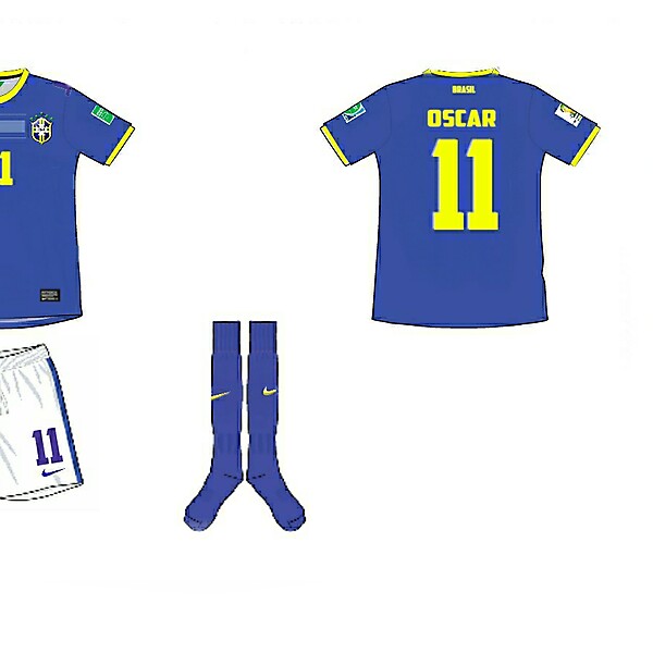 Brazil Away Kit
