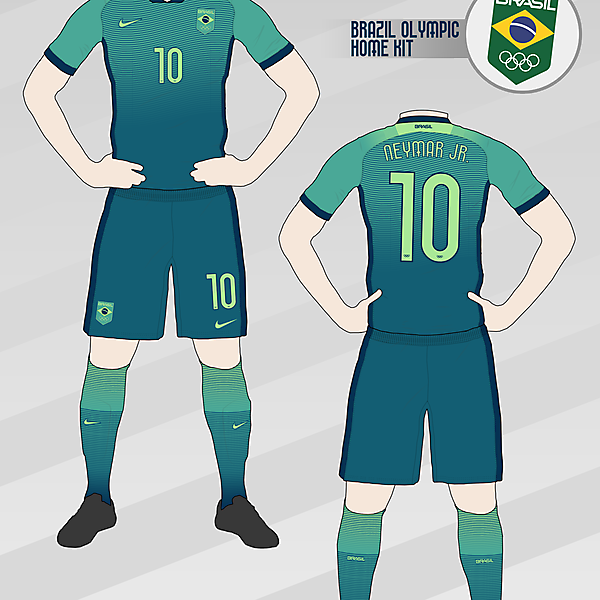 Brazil Olympic Home Kit