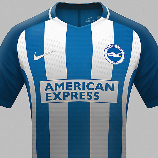 Brighton and Hove Albion kit 2017/18