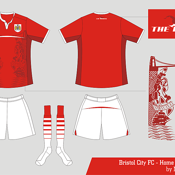 Bristol City Home kit 2014  Proposal