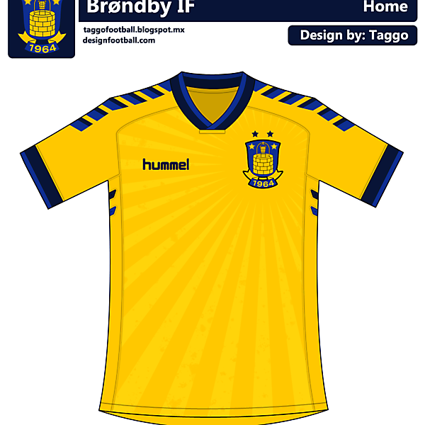 Brondby IF Hummel Home Kit