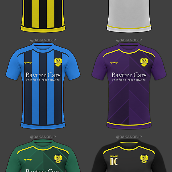 Burton Albion Kits