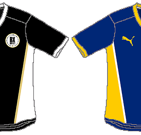 BX Brussels Home, Away, Third and GK