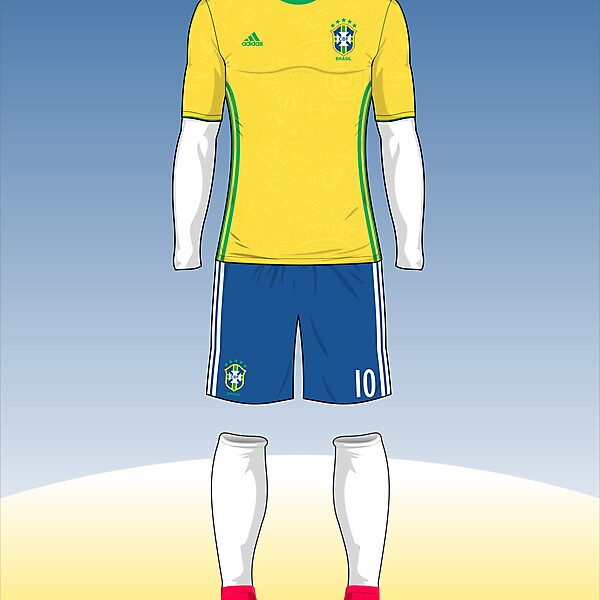 Camisa Brasil Adidas 
