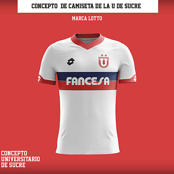 Camiseta Universitario de Sucre - Concepto