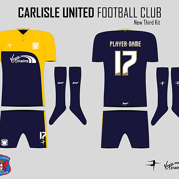 Carlisle United Third Kit
