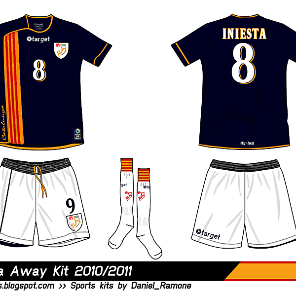 Catalonya Away Kit