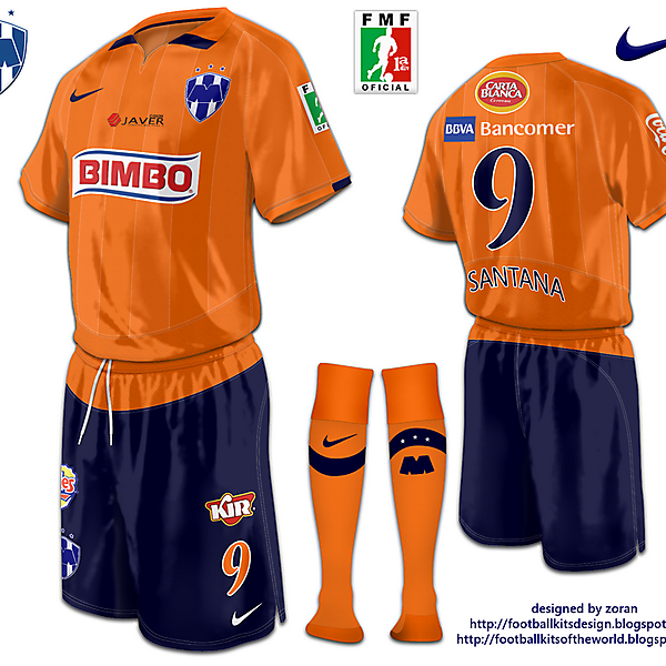 CF Monterrey fantasy third