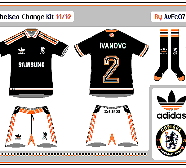 Chelsea First And Change Kits