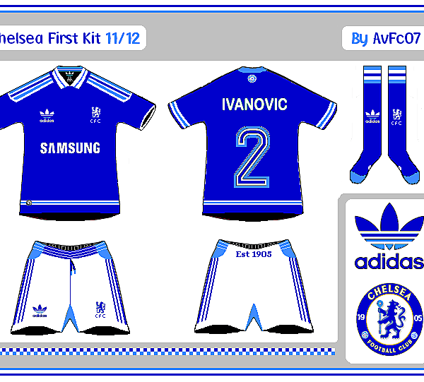 Chelsea First And Change Kits